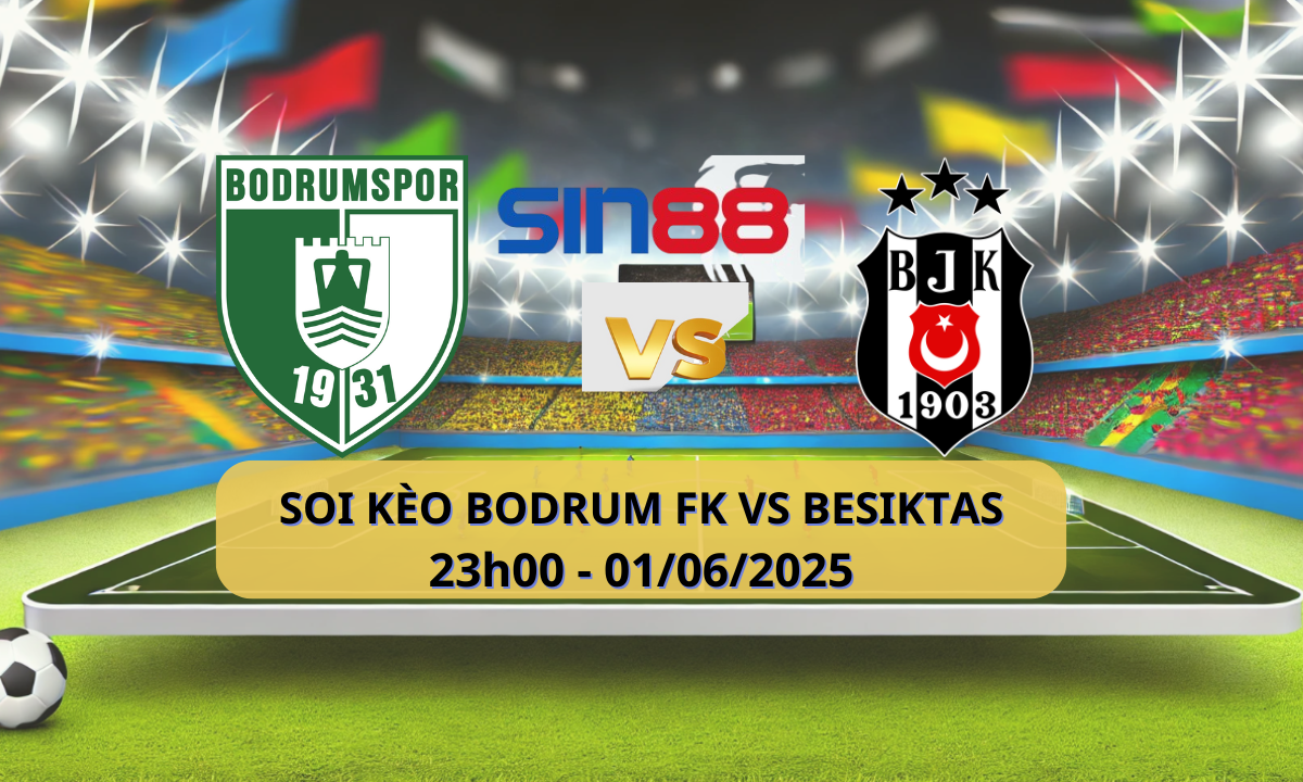Áp phích trận đấu Esport giữa Bodrumspor và Beşiktaş JK