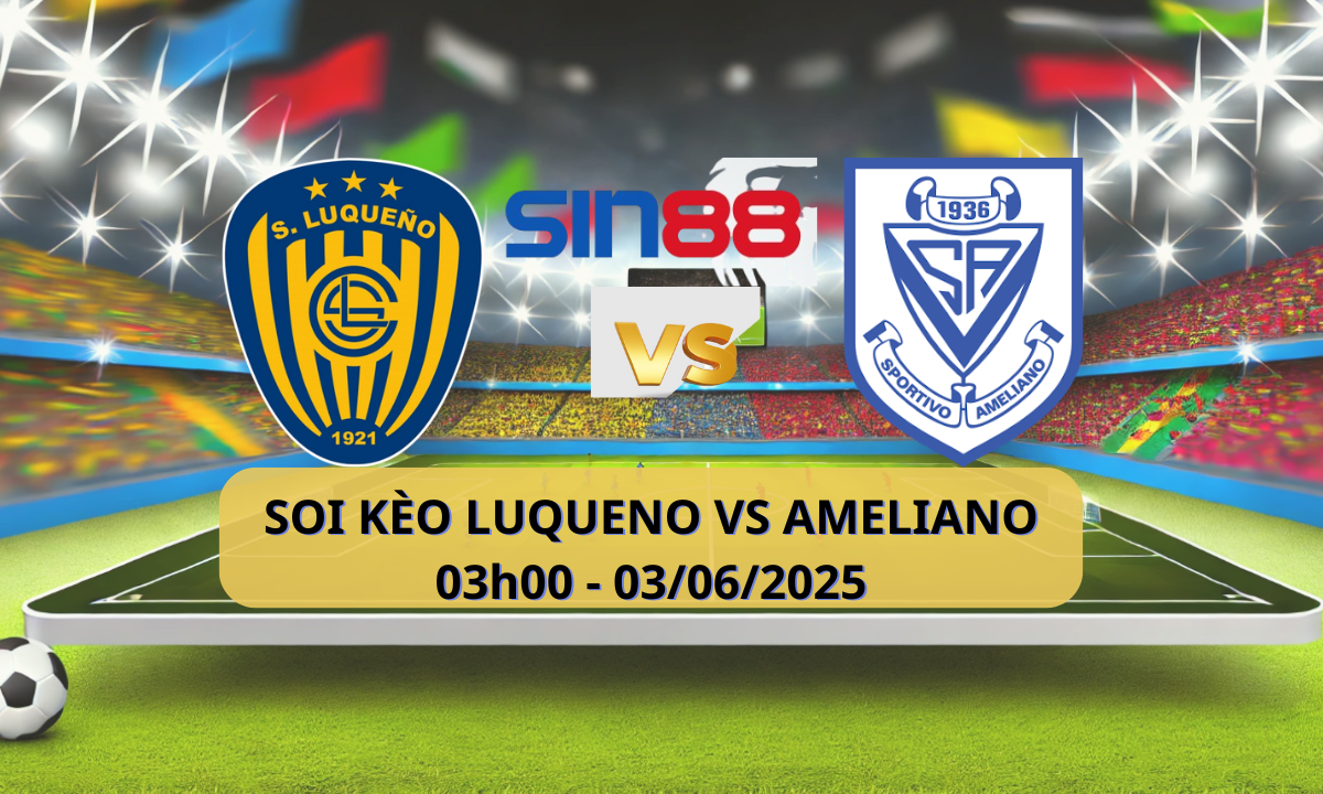 Áp phích trận đấu Esport giữa Sportivo Luqueño và Sportivo Ameliano