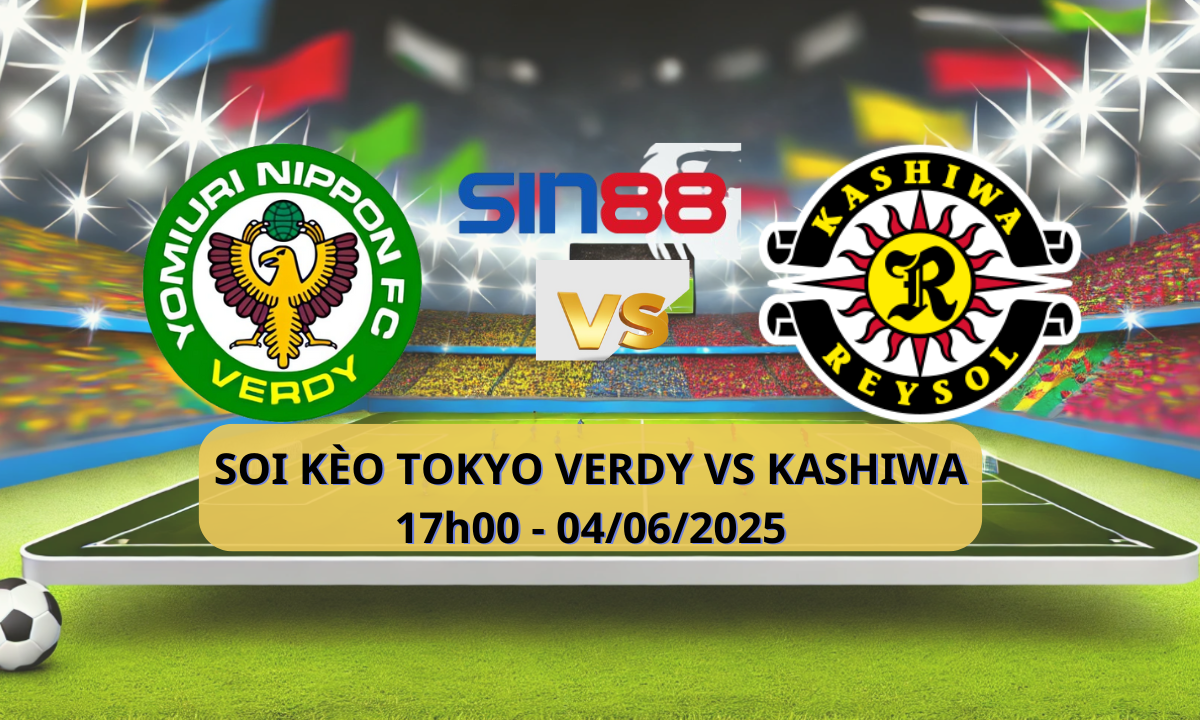 Áp phích trận đấu Esport giữa Tokyo Verdy và Kashiwa Reysol